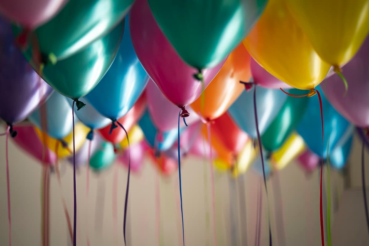 Celebración con amigos al aire libre